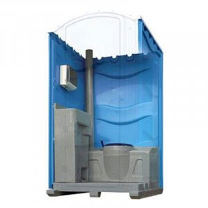 meridian fresh flush portable toilet blue