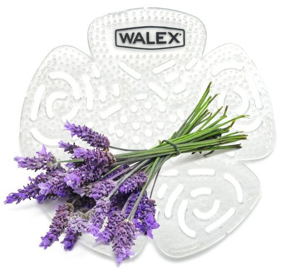 Walex Bravo Urinal Screens clear lavender
