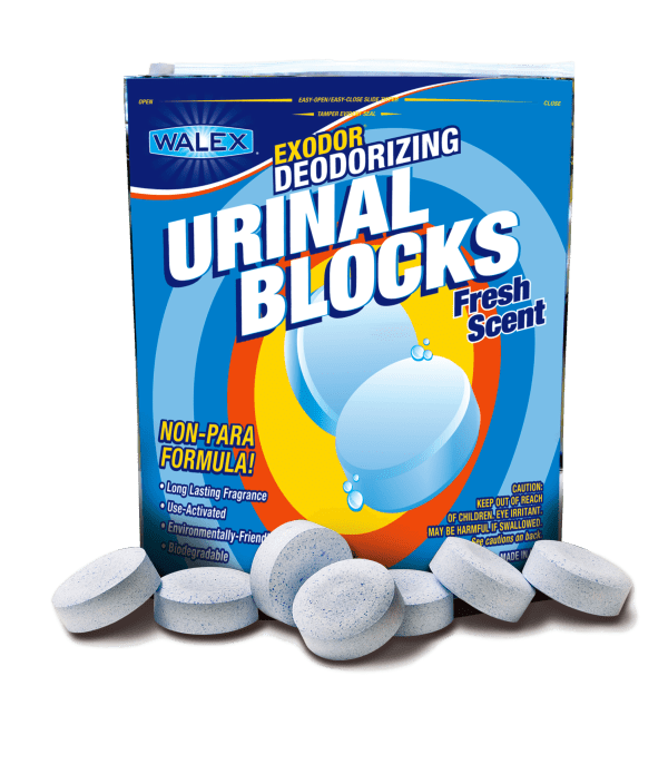 Urinal blocks non para
