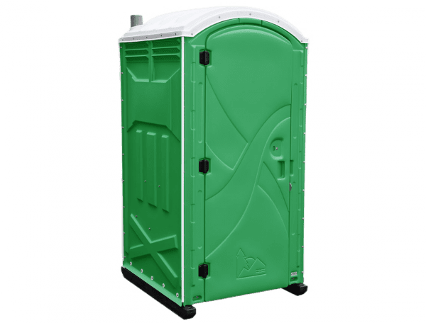 Green fresh flush portable toilet